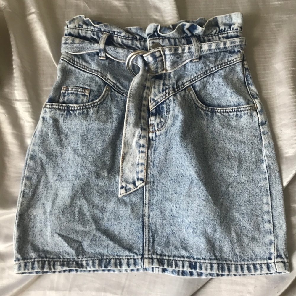 Denim skirt
